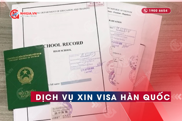 Dịch vụ cấp visa Hàn Quốc