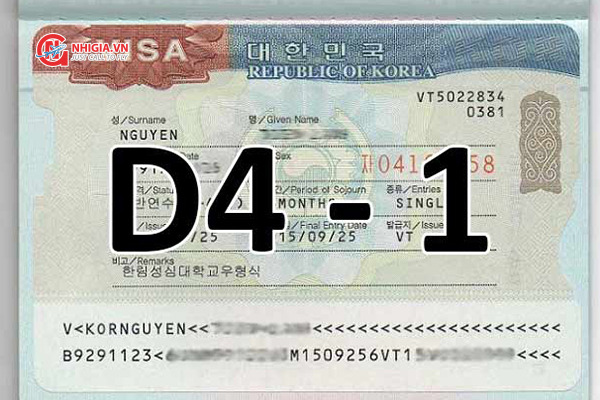 Visa du học Hàn Quốc - Visa D4