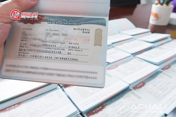 Dịch vụ visa Hàn Quốc tại Nhị Gia