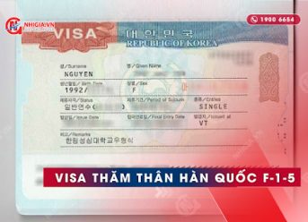 Visa thăm thân Hàn Quốc F-1-5
